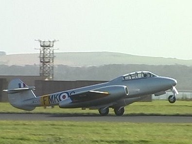 Preserved Gloster Meteor