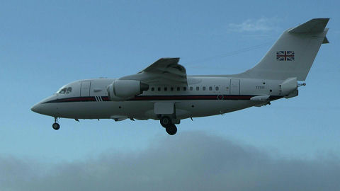 RAF BAE 146 VIP transport