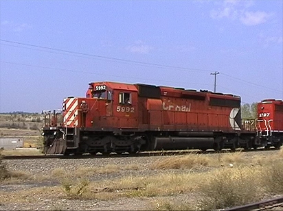 CP Rail SD40-2 Cranbrook Alberta