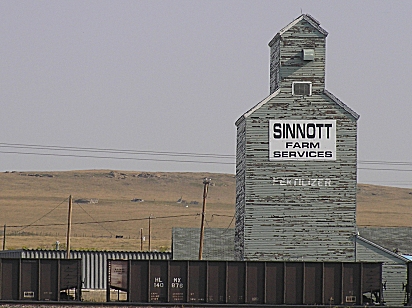 Sinnot Farm grain elevator
