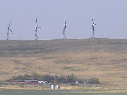 Alberta wind turbines
