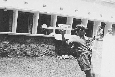 Hill School Eldoret model aeroplane flying