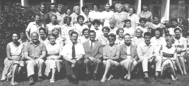Hill School Eldoret Staff photo 1960