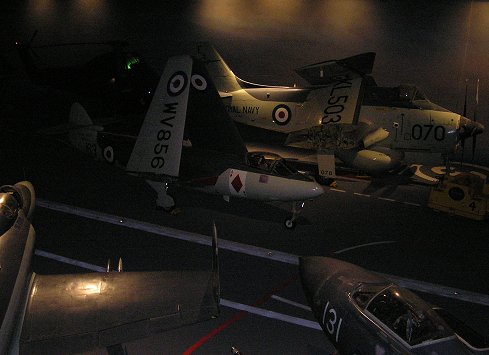 Hawker Seahawk and Fairey Gannet Fleet Air Arm Museum, RNAS Yoevilton