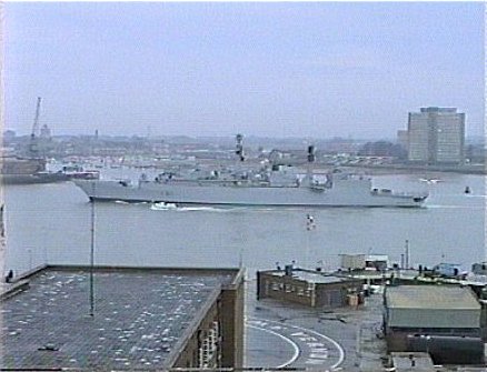 HMS CHATHAM, Portsmouth - 1986