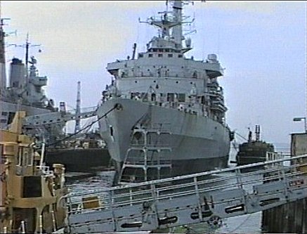 HMS FEARLESS, Portsmouth Naval Base - 1986