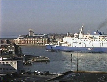 P&O Ferry, Portsmouth - 1986