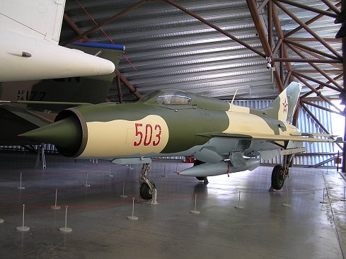 MiG21, RAF Cosford