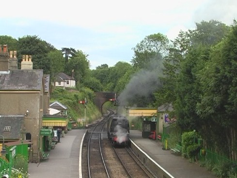 SR West Country Class 4-6-2 'Wadebridge' at Alresford
