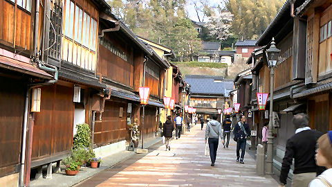 geisha houses, Kanazawa