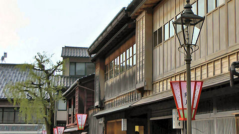 geisha houses, Kanazawa