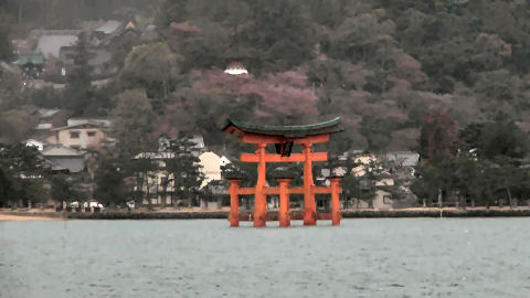 Grand Gate of the Itsukushima Shrine