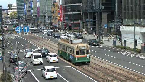 Hiroden trams, Hiroshima
