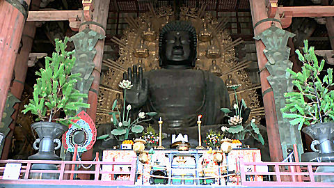 Bronze Buddha Todaijii Temple, Nara, Japan