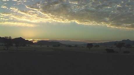 Sunrise at Geluk Airfield