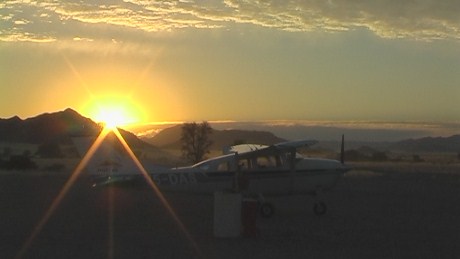 Sunrise at Geluk Airfield