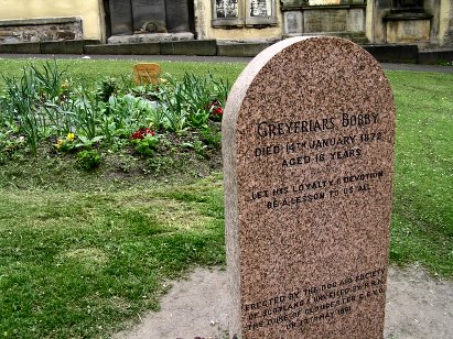 Greyfriars Bobby Monument Grave