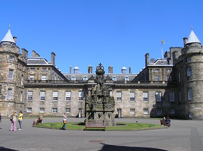 Queen's offcial residence in Scotland