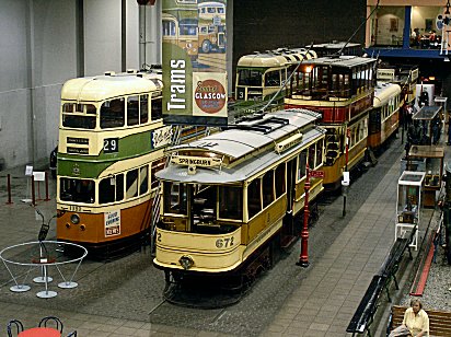 Glasgow trams transport museum
