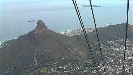 Lion's Head from Cablecar