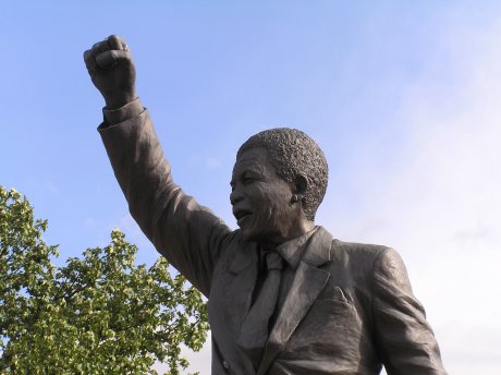 Nelson Mandela Statue, Drakenstein Prison, South Africa