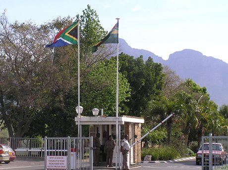 Nelson Mandela Statue, former Victor Verster Prison, South Africa