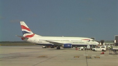 SA registered British Airways Boeing 737 Port Elizabeth