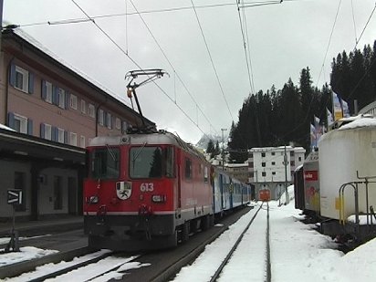 Rtische Bahn Ge 4/4 2 locomotive Arosa