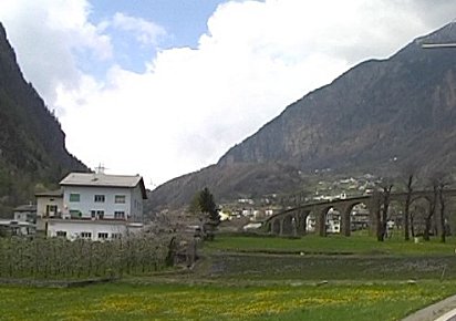 Circular Viaduct Bernina Express