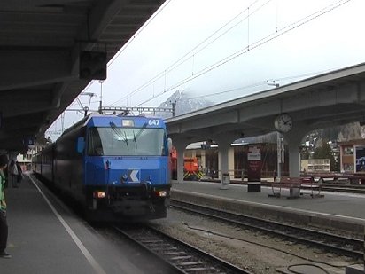 Rtische Bahn Ge 4/4 3 Klosters