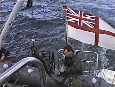 Royal Naval Reserve exercise, Firth of Tay 1980s