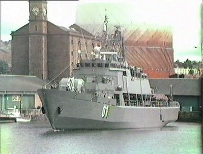 Finnish Navy Ship POHJANMAA