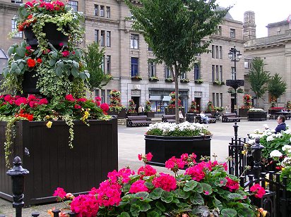 Dundee City Square Flowers
