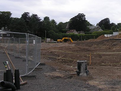 Grove Academy building site