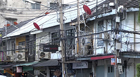 Electricity cables - Bangkok