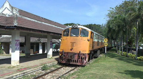 Train for Wang Pho, Bridge on the River Kwai