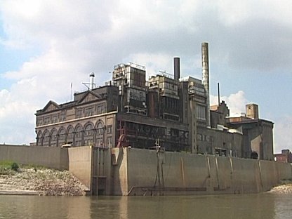 disused power station, Mississippi, St Louis