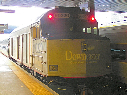 Cab car and baggage unit - Downeaster