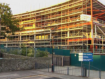 New Grove Academy under construction