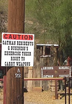 Guns at Oatman